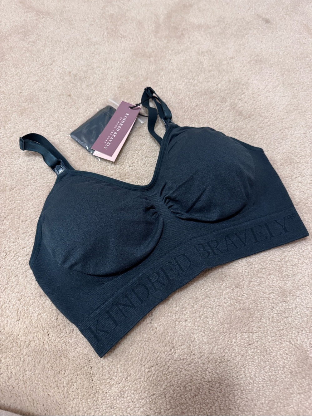 NWT Kindred Bravely Simply Sublime Nursing Bra, Size M, Evergreen